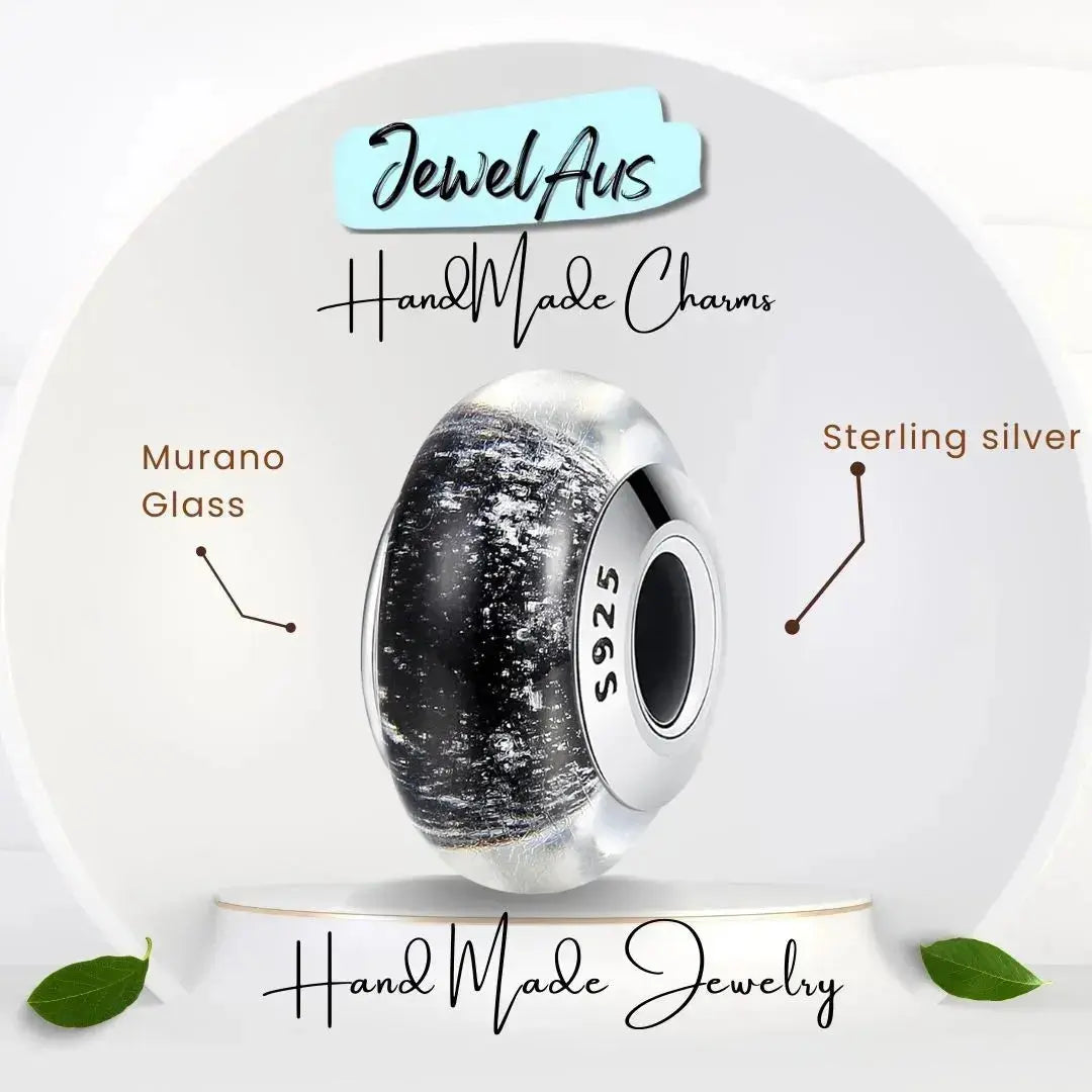 jewelaus CHARMS Murano Black Night Charm