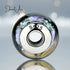 jewelaus CHARMS Murano Dark Blue Flower Glass Charm