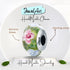 Murano Flower Glass Charm jewelaus