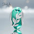 Murano Green Vine Charm jewelaus
