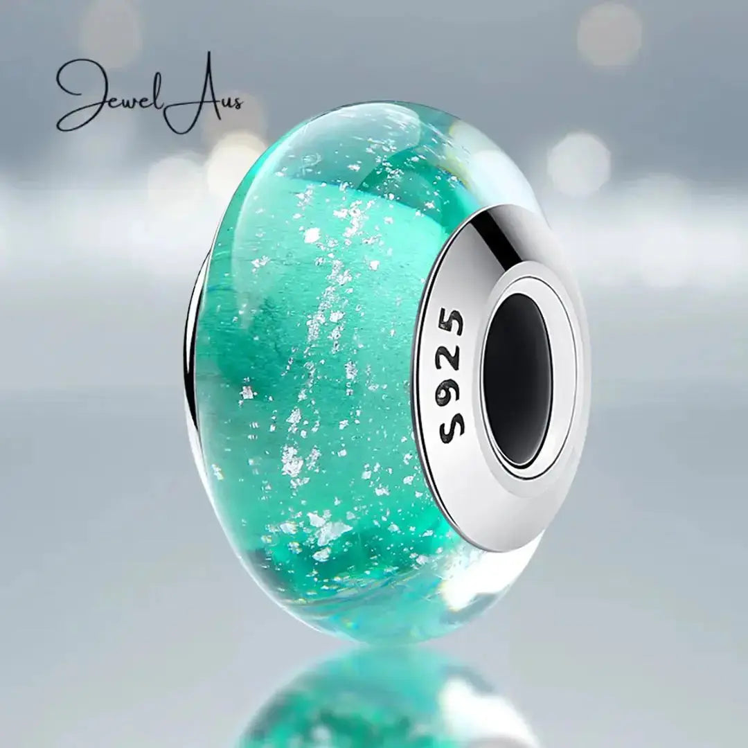 jewelaus CHARMS Murano Ocean Blue Charm