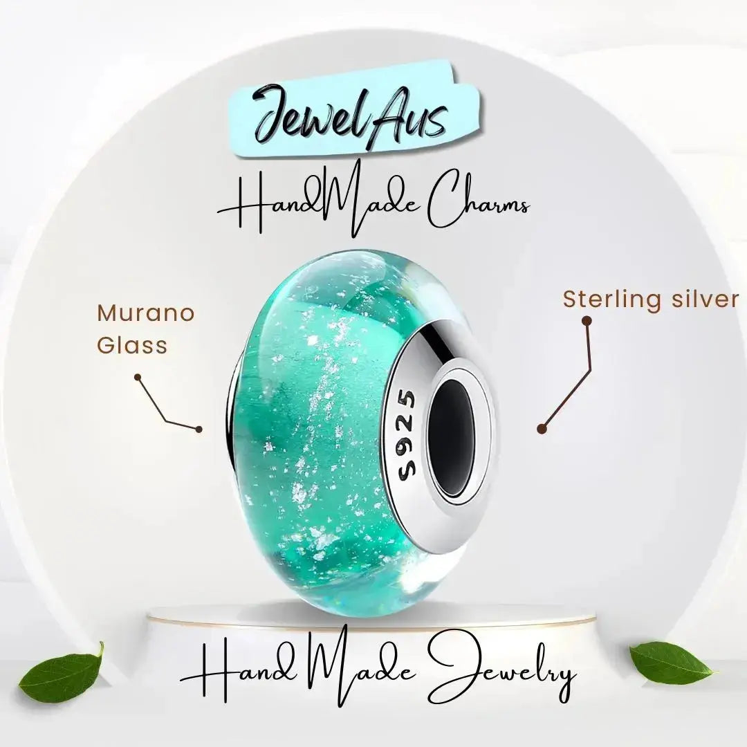 jewelaus CHARMS Murano Ocean Blue Charm