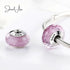 Murano Pink charm jewelaus