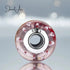 Murano Red Bubble Charm jewelaus
