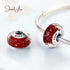 Murano Red charm jewelaus