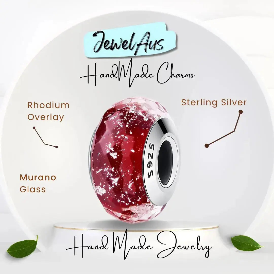 jewelaus CHARMS Murano Red charm