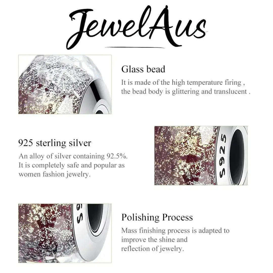 jewelaus CHARMS Murano Starry Night Charm