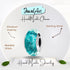Murano Turquoise charm jewelaus
