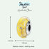 jewelaus CHARMS Murano charm - Yellow Flower