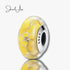 jewelaus CHARMS Murano charm - Yellow Flower