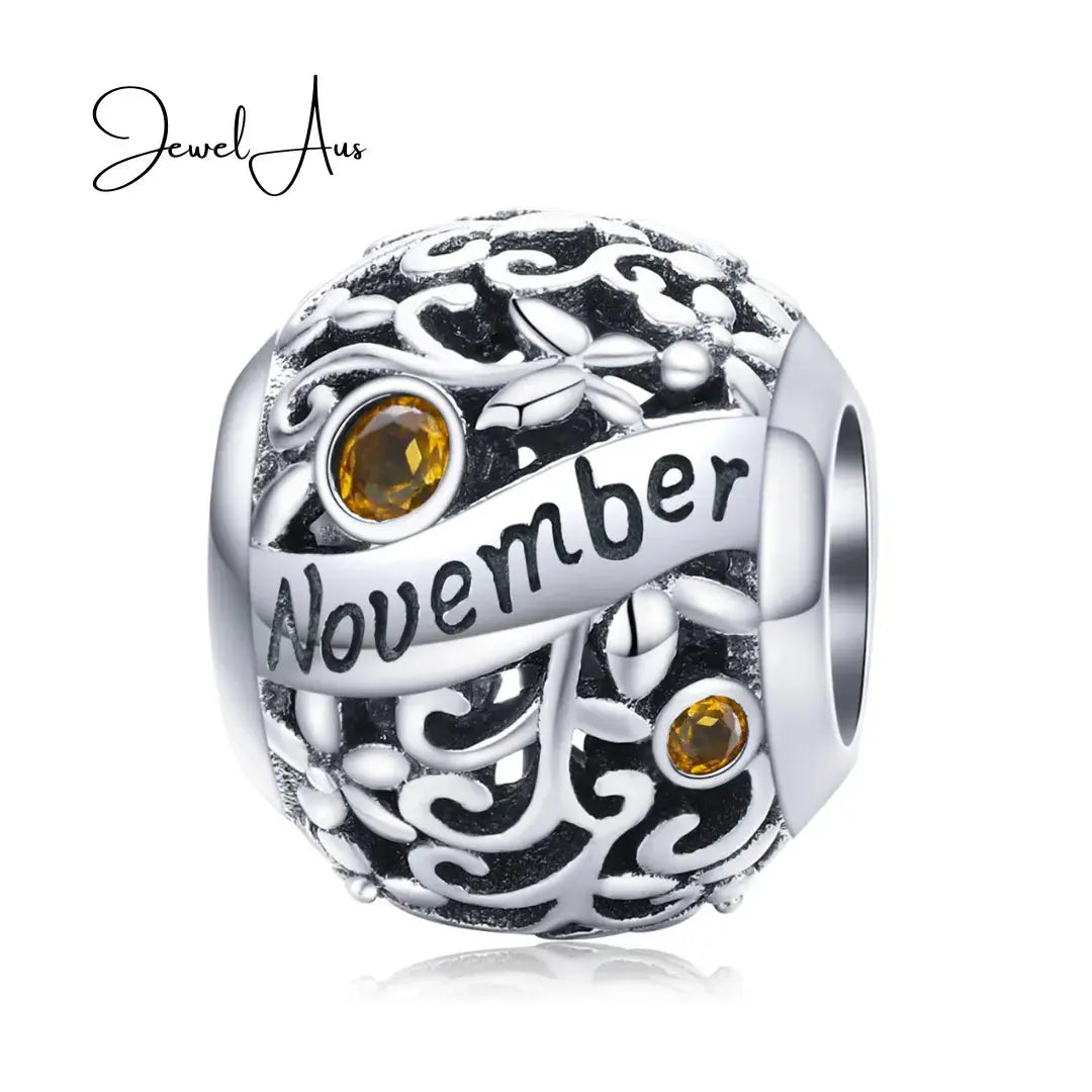 jewelaus CHARMS November Birthstone Charm