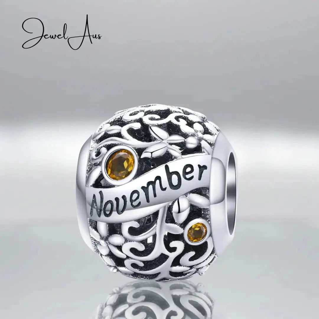 jewelaus CHARMS November Birthstone Charm