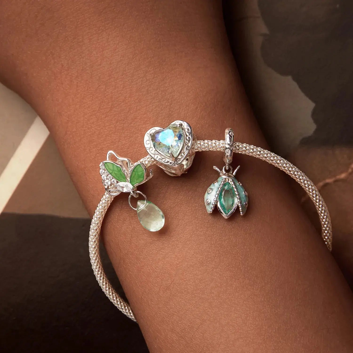 Oasis Heart Charm jewelaus