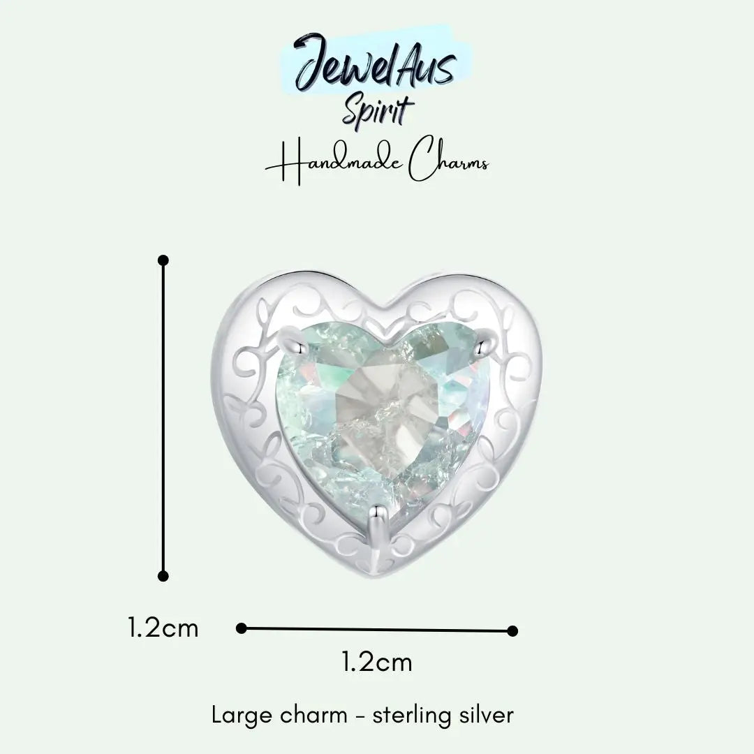 Oasis Heart Charm jewelaus