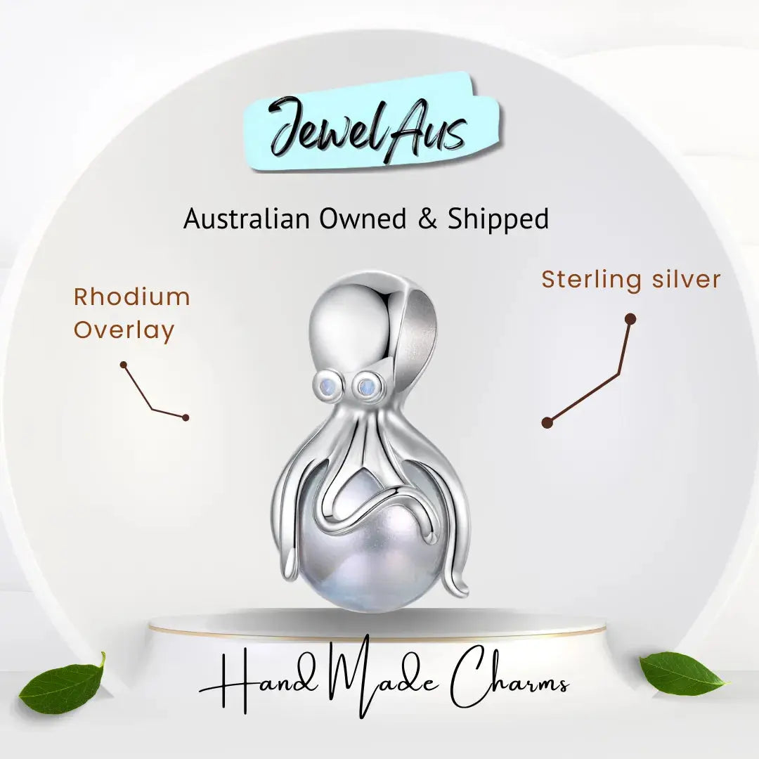 Octopus Charm jewelaus