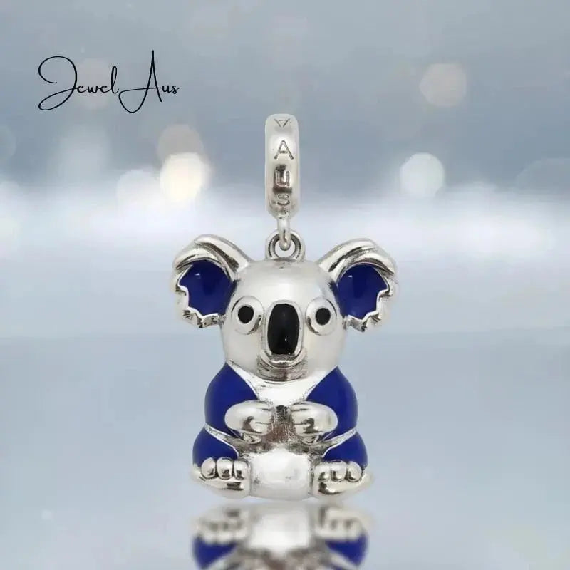 jewelaus CHARMS Blue Koala Charm Exclusive to JewelAus