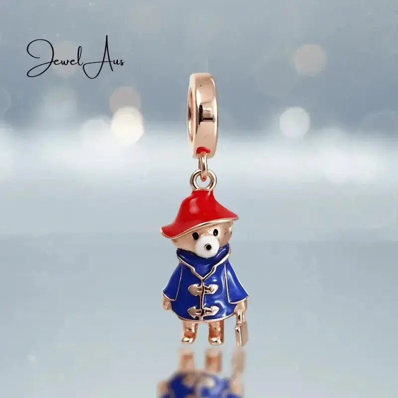 jewelaus CHARMS Small Golden Bear Charm Exclusive to JewelAus