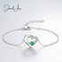 Personalized Heart Shape Bracelet cmoffer