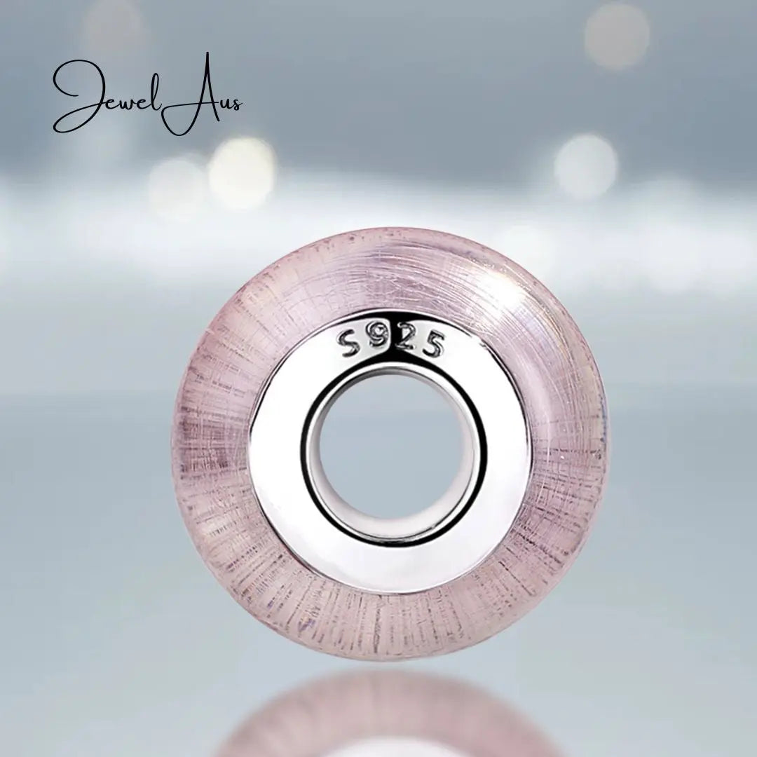 Pink Dream Murano Charm jewelaus