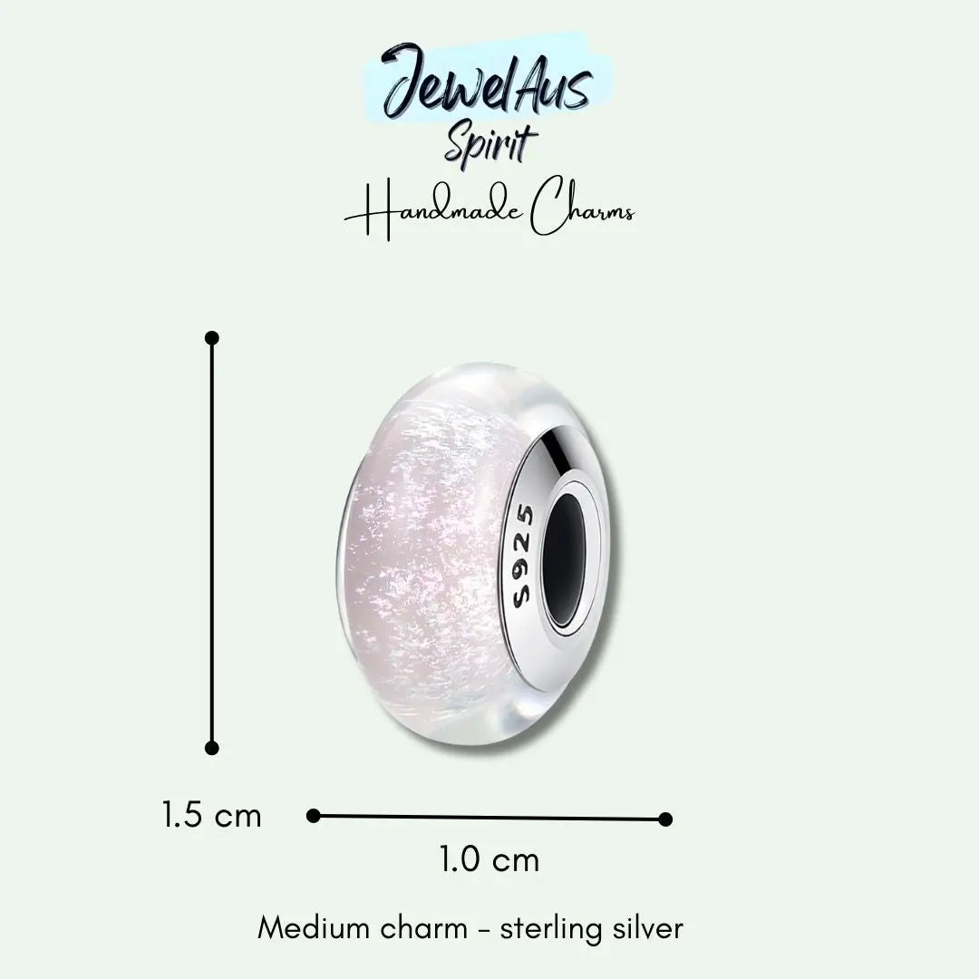 Pink Dream Murano Charm jewelaus