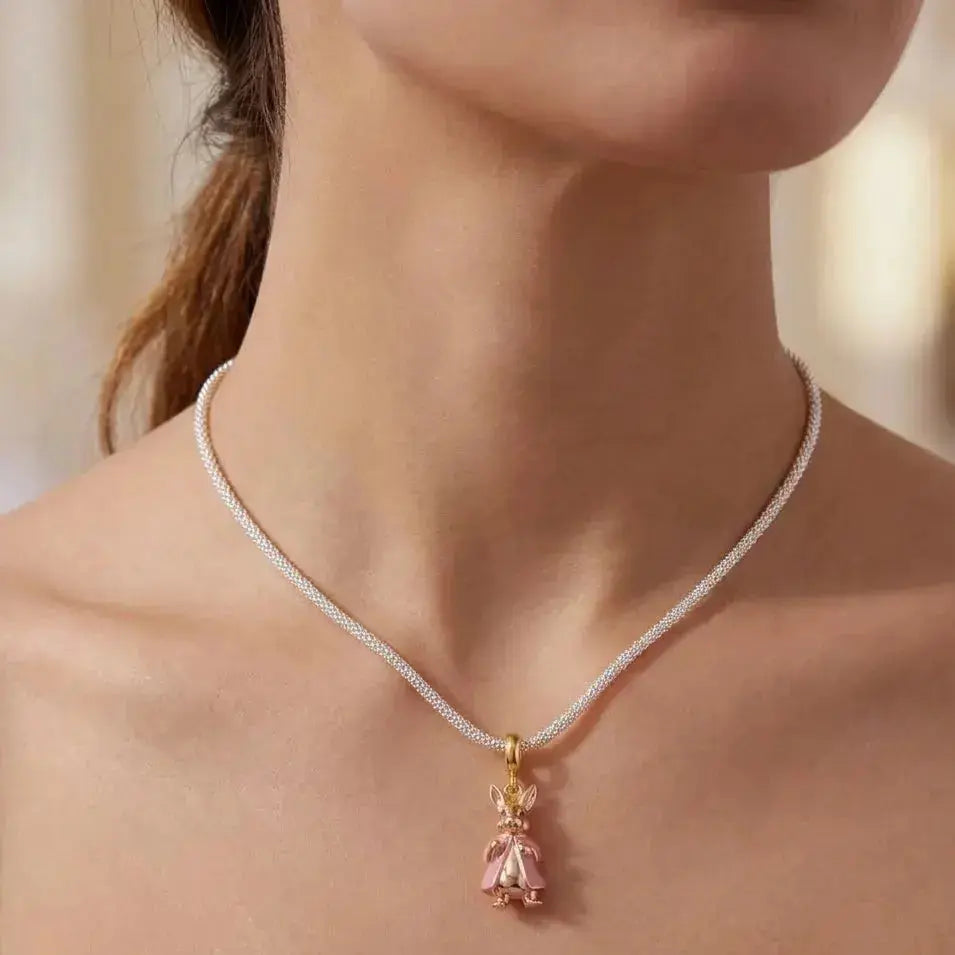 jewelaus CHARMS Pink Mrs Bunny Charm