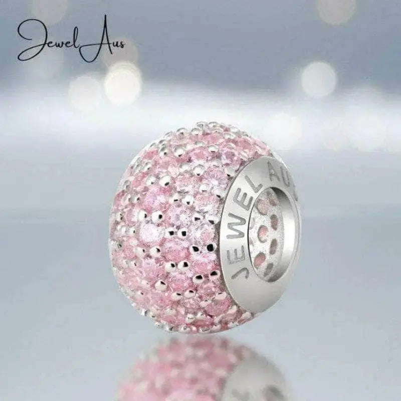 jewelaus CHARMS Pink Pave Charm