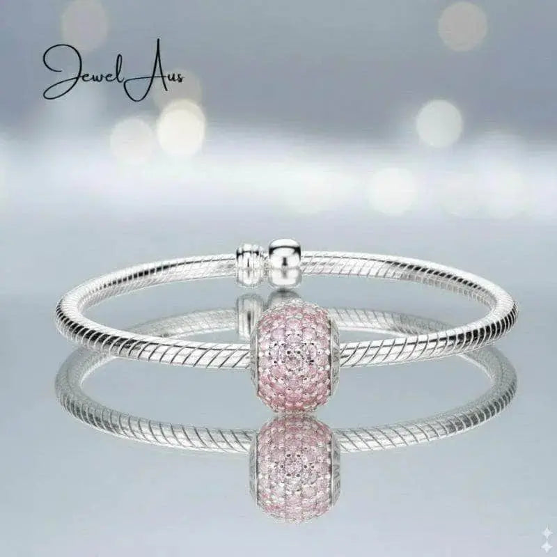 jewelaus CHARMS Pink Pave Charm