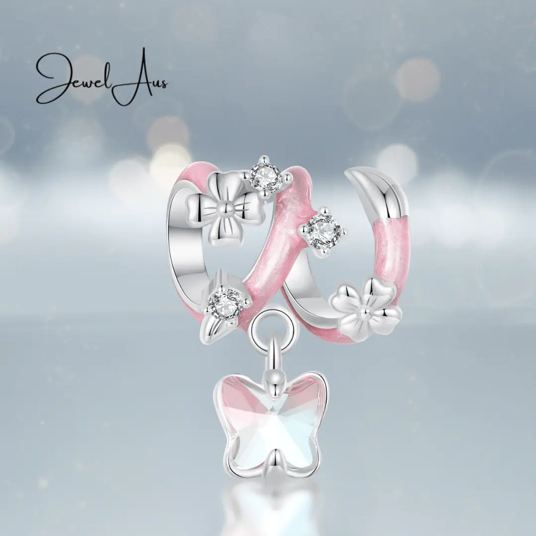 jewelaus CHARMS Pink Twist Charm