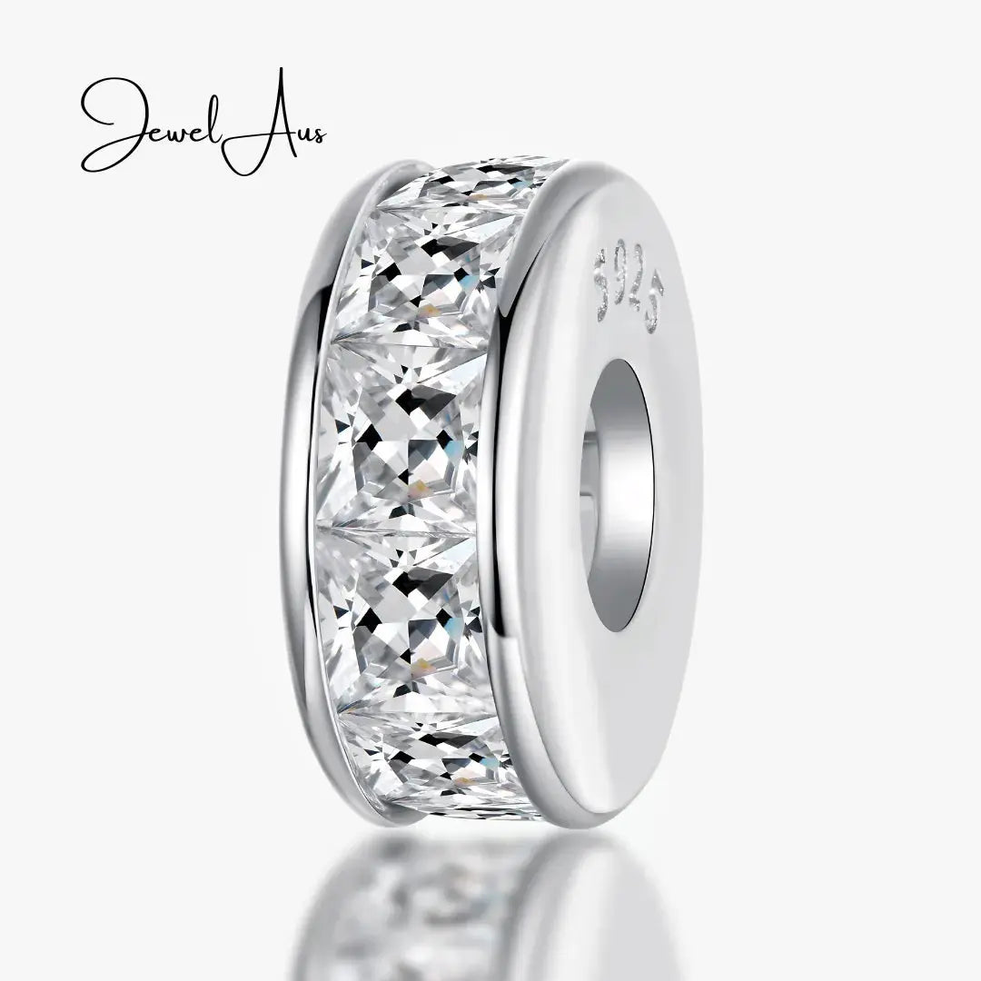 jewelaus CHARMS Princess cut Stopper Charm