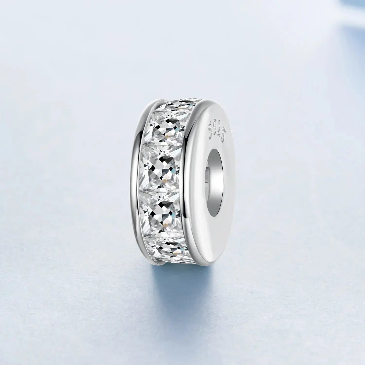 jewelaus CHARMS Princess cut Stopper Charm