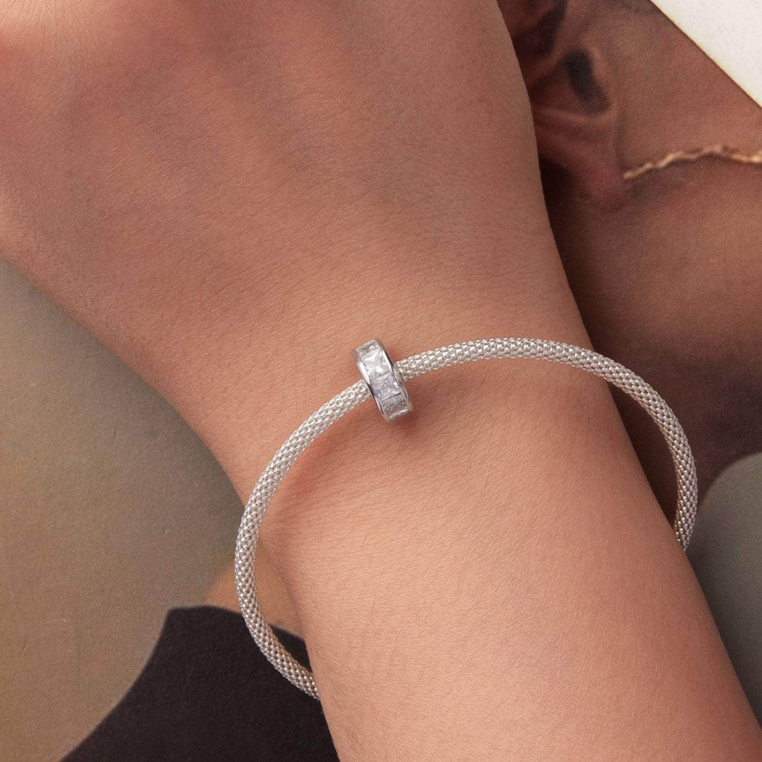 shipped in AUS CHARMS Princess cut spacer Charm