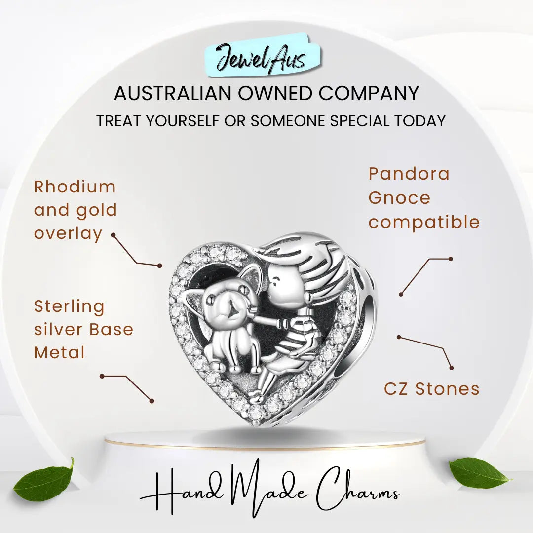 jewelaus CHARMS Puppy Love Boy Charm