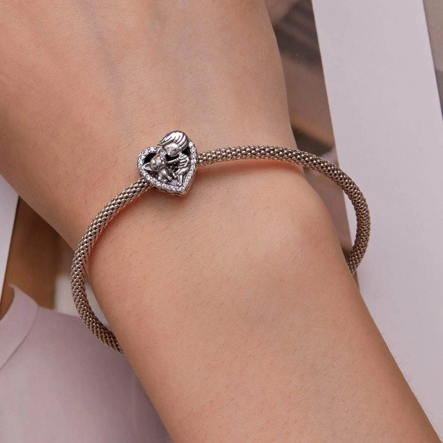 jewelaus CHARMS Puppy Love Boy Charm