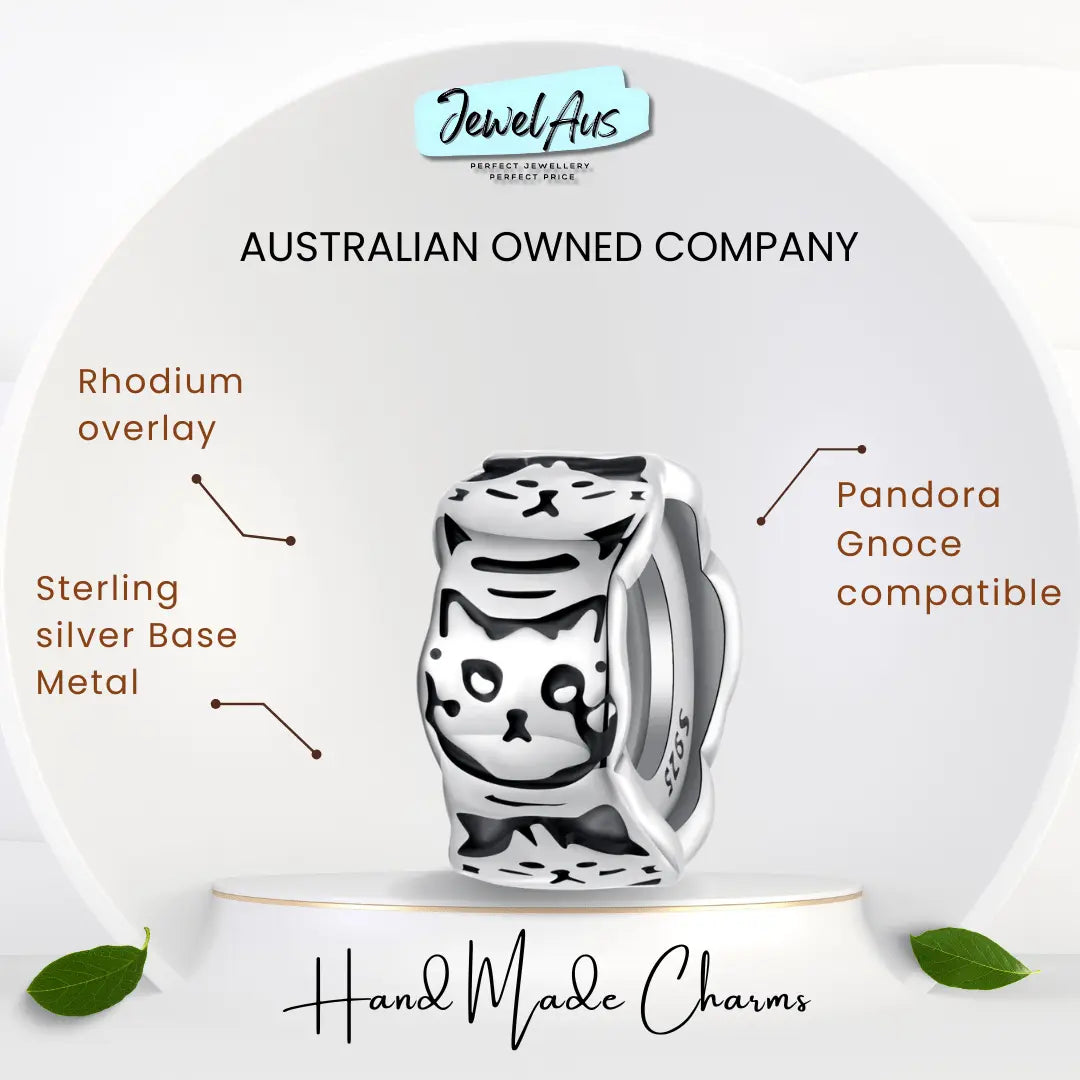 jewelaus CHARMS Pussy Cat Charm