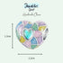 Rainbow Heart Charm jewelaus