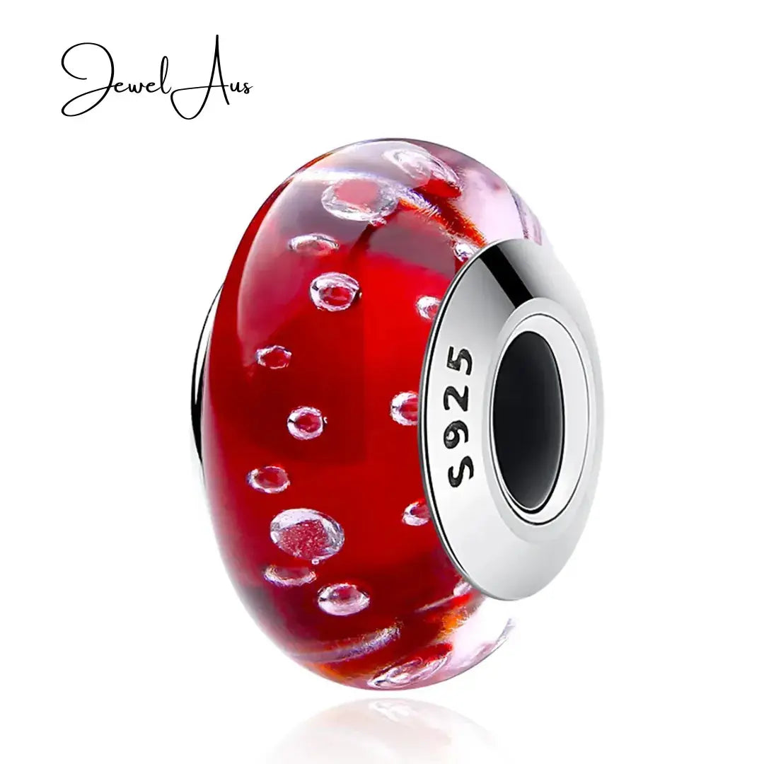 jewelaus CHARMS Red Dream Murano Charm
