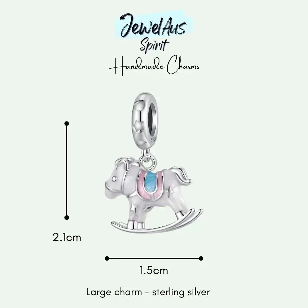 jewelaus CHARMS Rocking Horse Charm