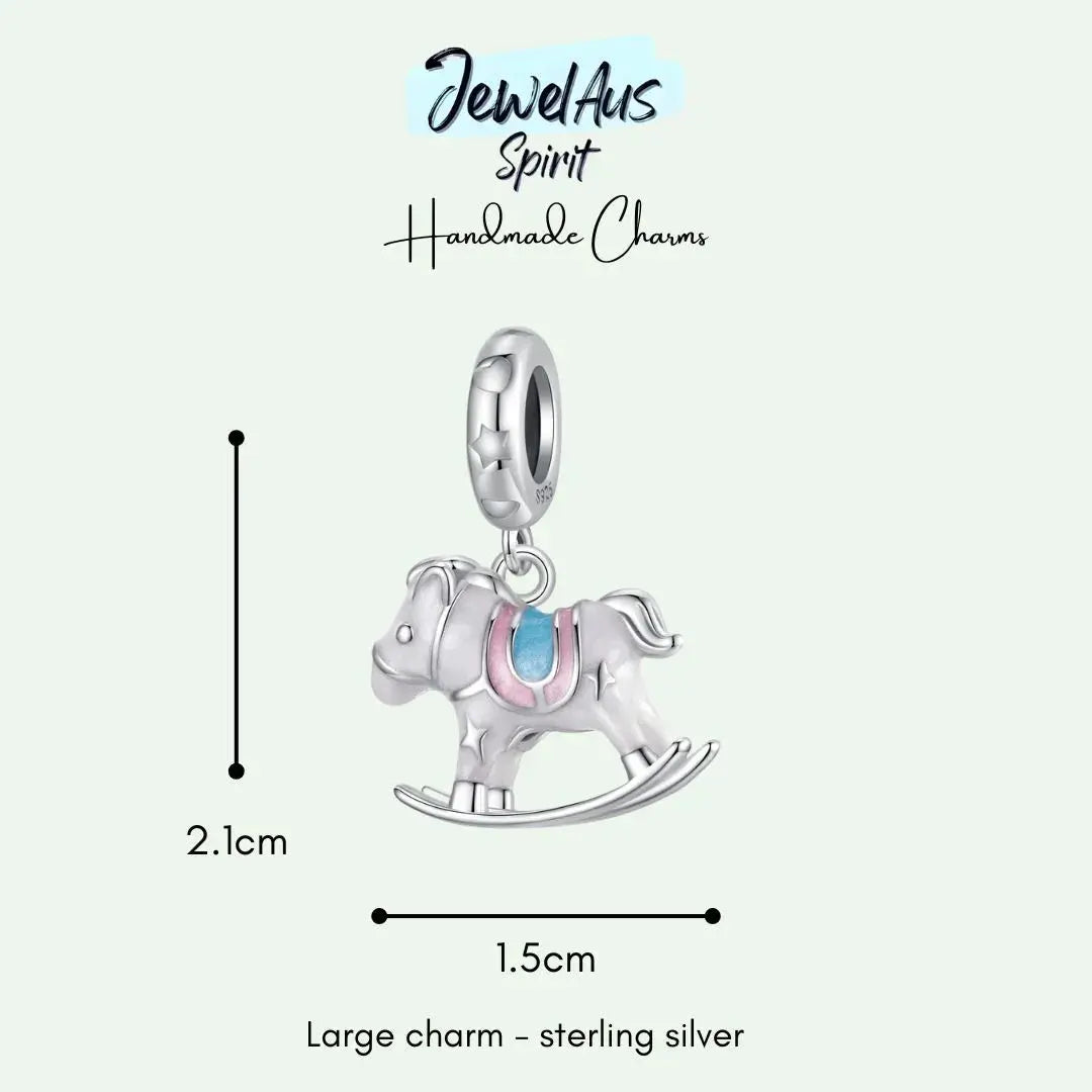 Rocking Horse Charm jewelaus