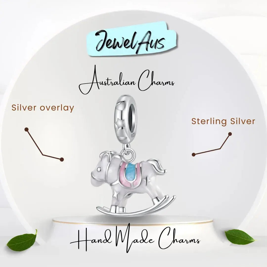 Rocking Horse Charm jewelaus