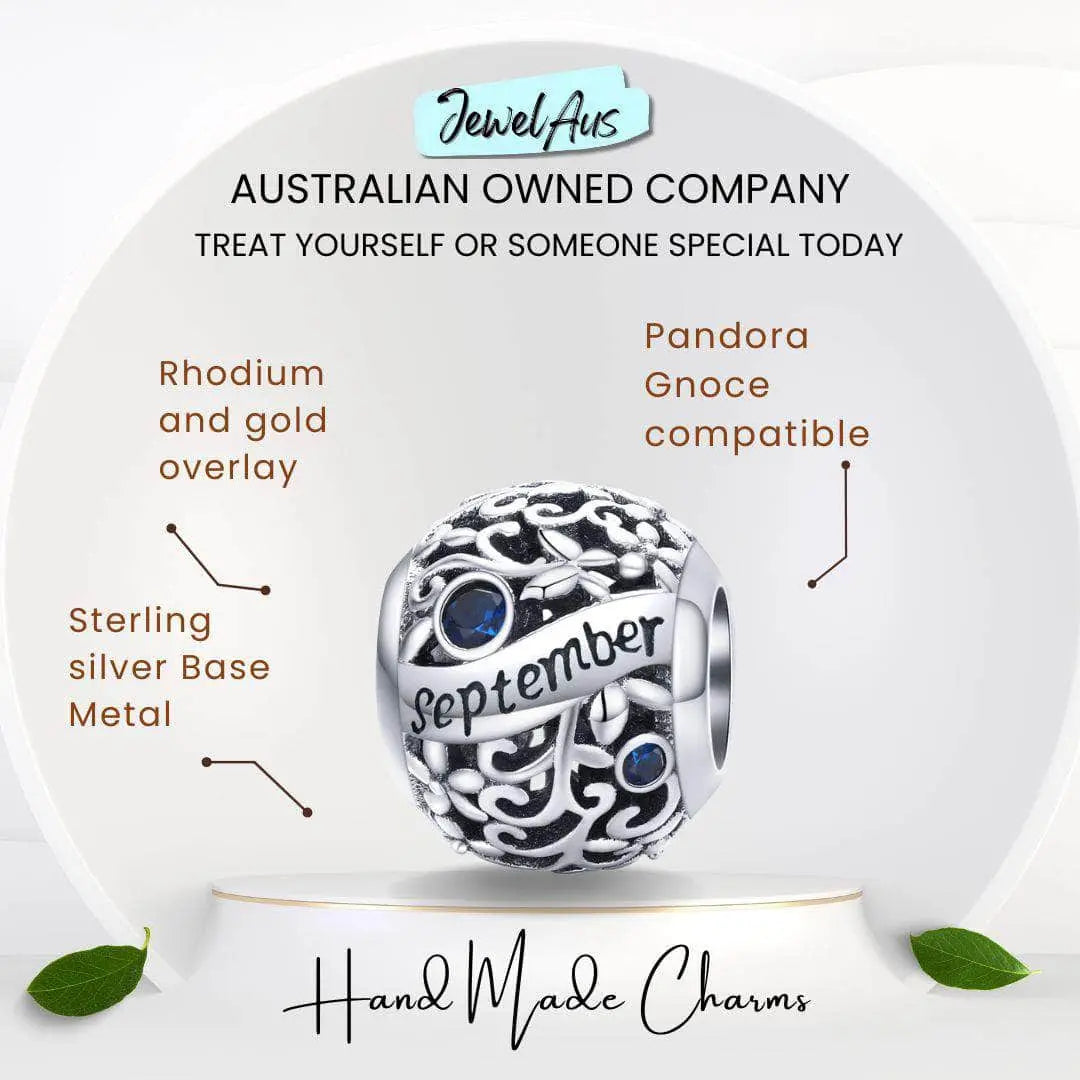 jewelaus CHARMS September Birthstone Charm