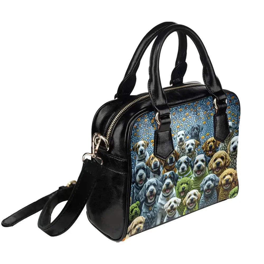 Inkedjoy Black / ONE SIZE Shoulder Handbag (Model 1634)