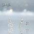 jewelaus Earrings Silver Butterfly Earrings