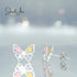 jewelaus Earrings Silver Butterfly Push-Back Earrings