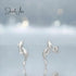 jewelaus Earrings Silver Dolphin Earrings