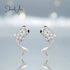 jewelaus Earrings Silver Fish Earrings