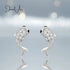 Silver Fish Earrings jewelaus