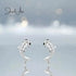 jewelaus Earrings Silver Fish Earrings