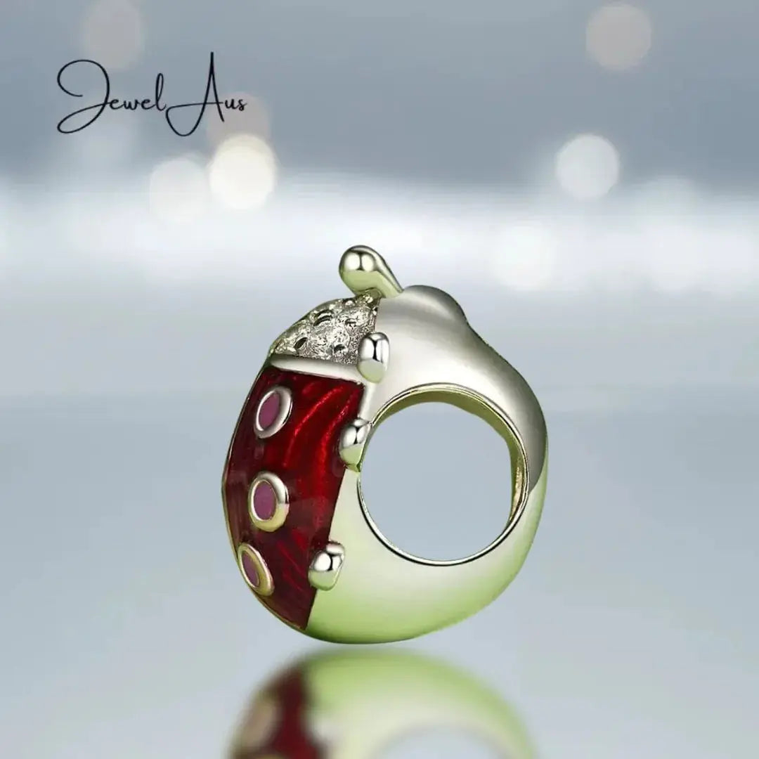Silver Ladybug Charm shipped in AUS