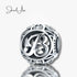 jewelaus CHARMS Silver Letter B Charm