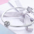 shipped in AUS CHARMS Silver Letter B Charm